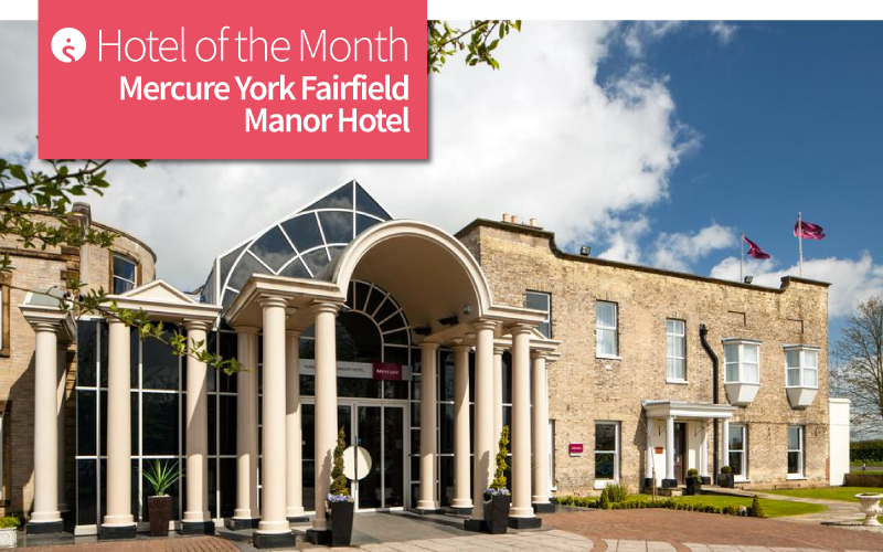 Hotel of the Month: Mercure York Fairfield Manor House