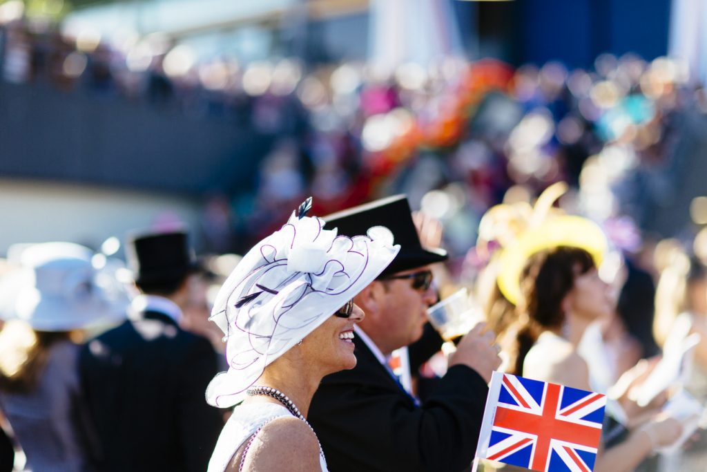 People attending Royal Ascot