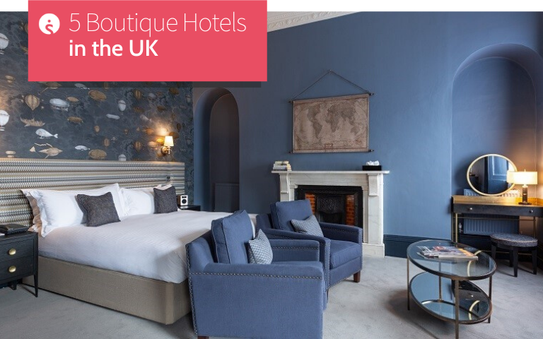 5 Boutique Hotels in the UK