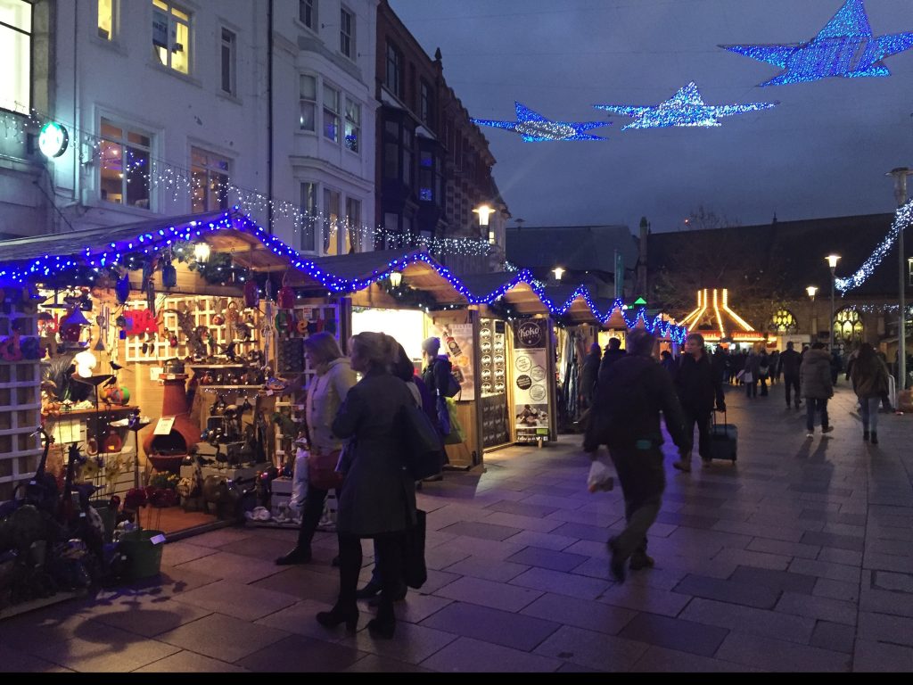 UK Christmas Market: Cardiff