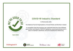 Visit Britain's Good to Go accreditation signage brings added confidences for business travel and our roadmap for reassurance.