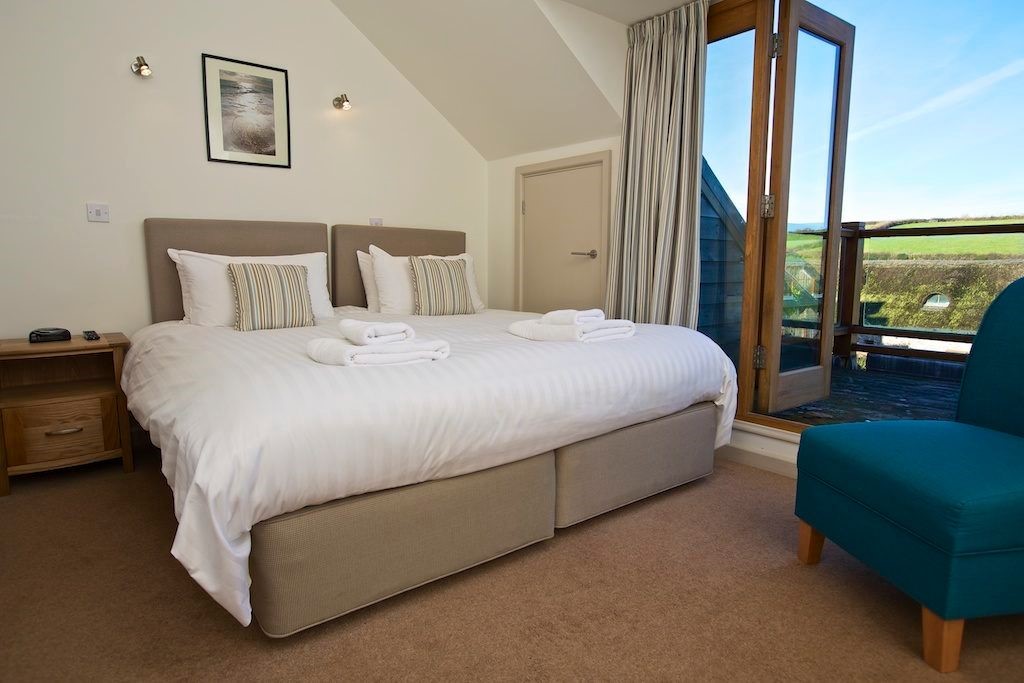 Image of double bedroom at the Dartmouth Golf Hotel