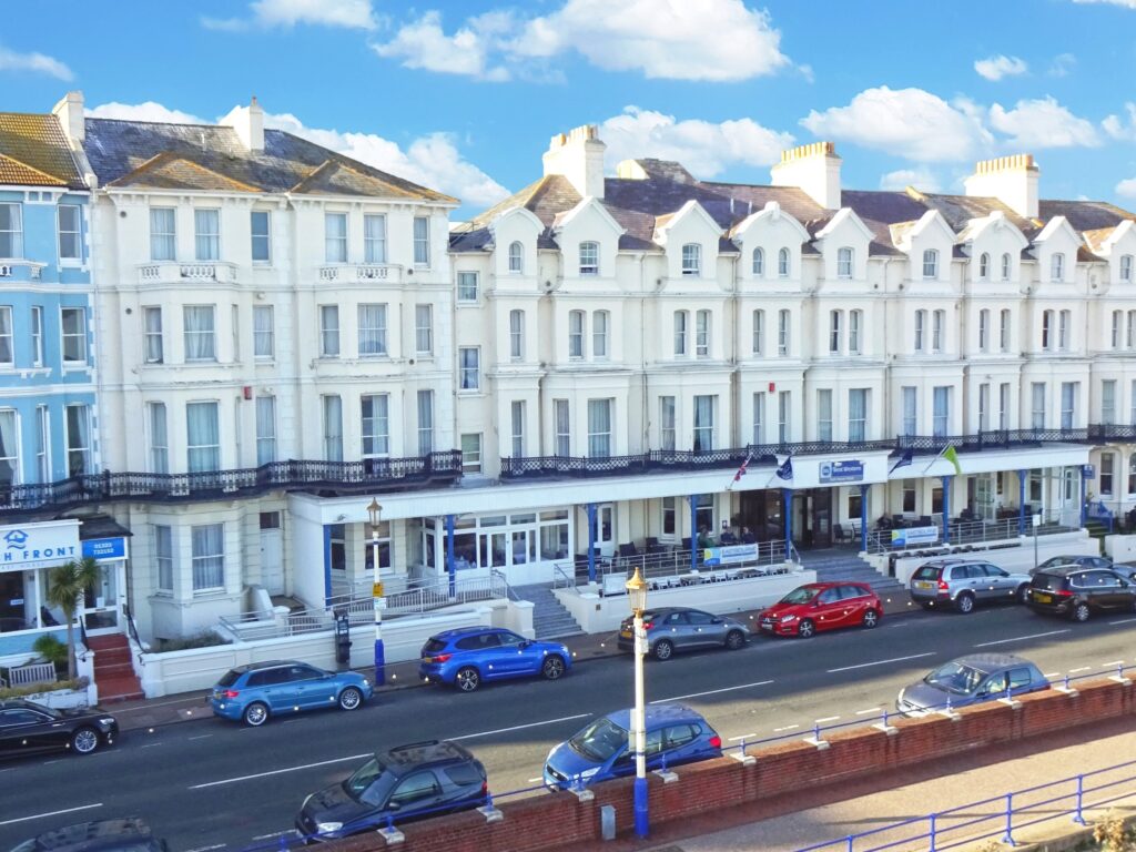 Exterior shot of the Best Western York House Hotel. 