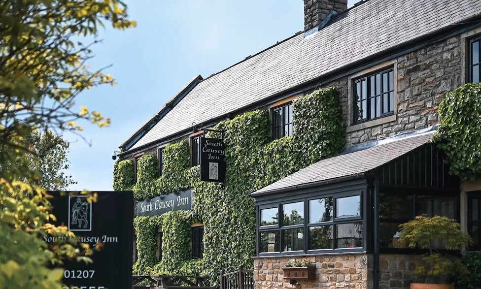 Exterior shot of the South Causey Inn.
