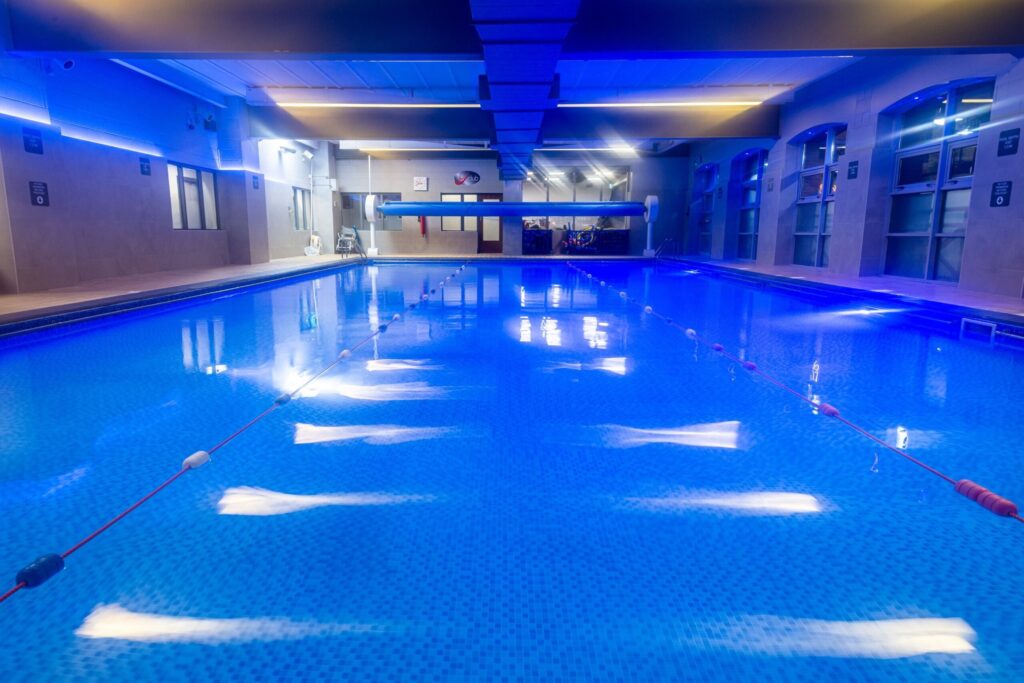 Swimming pool at the Castlefield Hotel